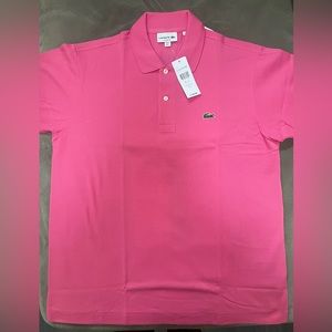 🐊👕Lacoste Mens Short Sleeve Polo Shirt Size Large